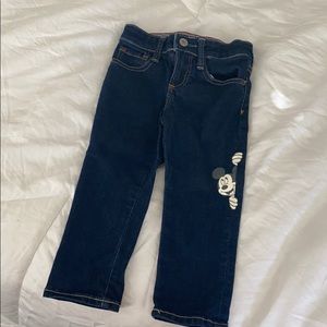 Mickey Mouse GAP jeans